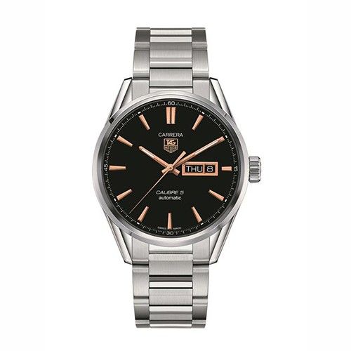 TAG Heuer Carrera 41mm Calibre 5 Day Date Automatic Watch