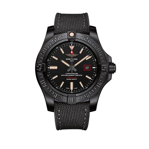 Breitling Avenger Blackbird Titanium Black 44 mm Automatic Men's Watch
