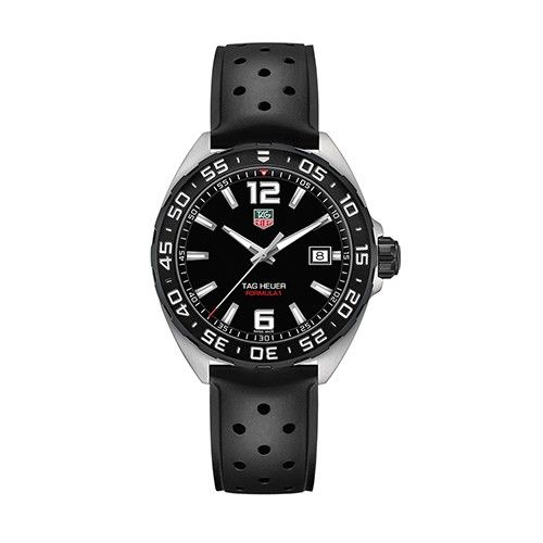 TAG Heuer Formula 1 Black Dial & Rubber 41mm Men's Watch
