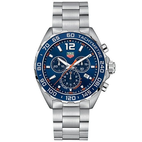 TAG Heuer Formula 1 43mm Blue Dial Chronograph Men's Watch