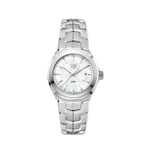 TAG Heuer Lady Link Mother Of Pearl Steel 32mm Women's Watch