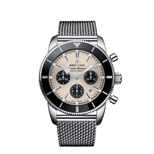 Breitling Superocean Heritage II B01 Chronograph Steel Black 44mm Automatic Men's Watch