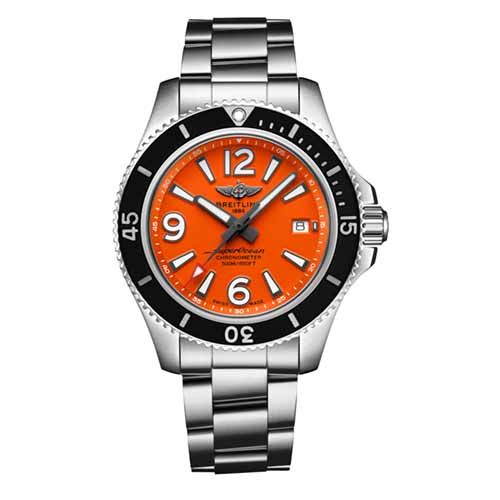 Breitling Superocean Automatic 42 Steel & Orange Men's Watch