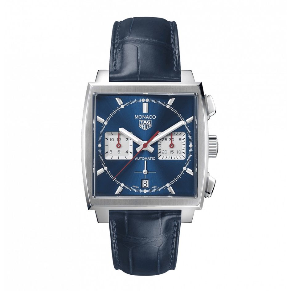 TAG Heuer Monaco Chronograph Steel & Blue 39mm Automatic Watch