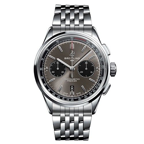 Breitling Premier B01 Chronograph 42 Steel & Grey Automatic Men's Watch