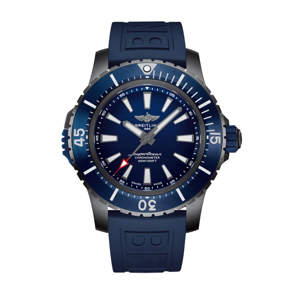 Breitling Superocean Automatic 48mm Titanium & Blue Dial Watch
