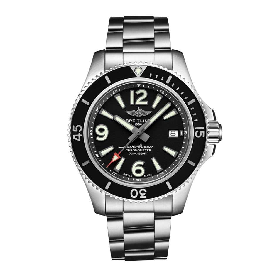 Breitling Superocean Automatic Steel & Black 42MM Watch