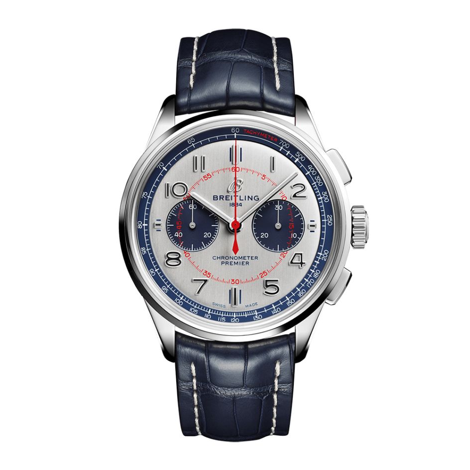 Breitling Premier B01 Chronograph Bentley Mulliner Limited Edition Blue 42MM Watch