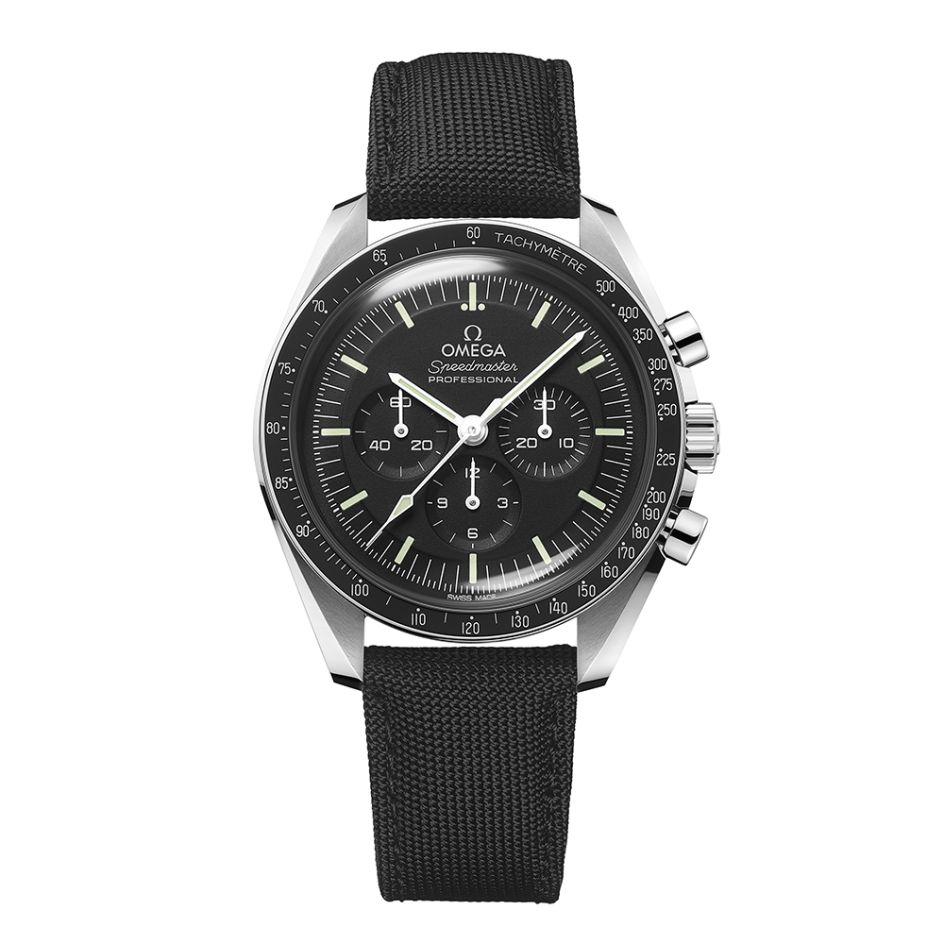 OMEGA Speedmaster Moonwatch Professional Steel & Nylon 42MM Chronograph Watch