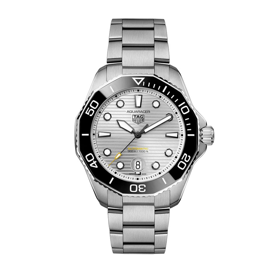 TAG Heuer Aquaracer Professional 300 Steel & Silver 43MM Automatic Watch