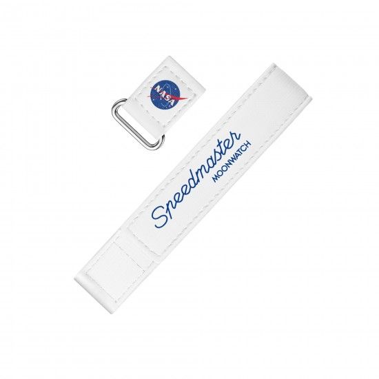 OMEGA Speedmaster Moonwatch Two-Piece White NASA VELCRO strap
