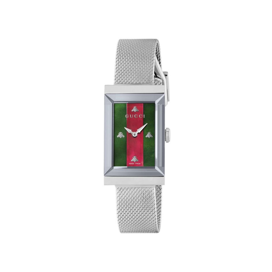 Gucci G-Frame Large Stainless Steel 21x34MM Women's Watch