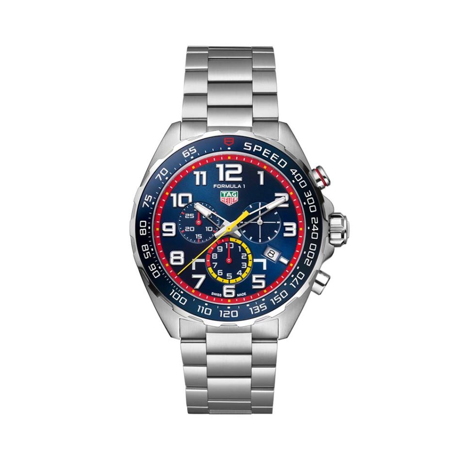 TAG Heuer Formula 1 Red Bull Racing Steel 43MM Chronograph Watch