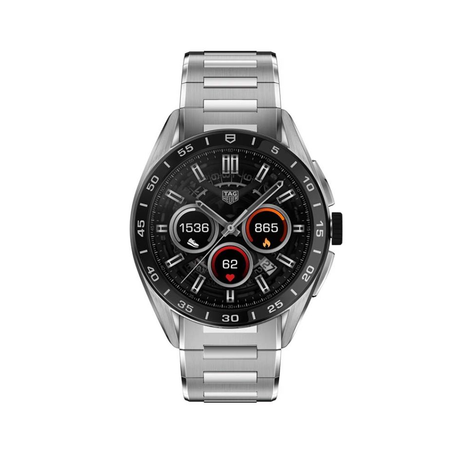 TAG Heuer Connected Calibre E4 Stainless Steel 45MM Smartwatch