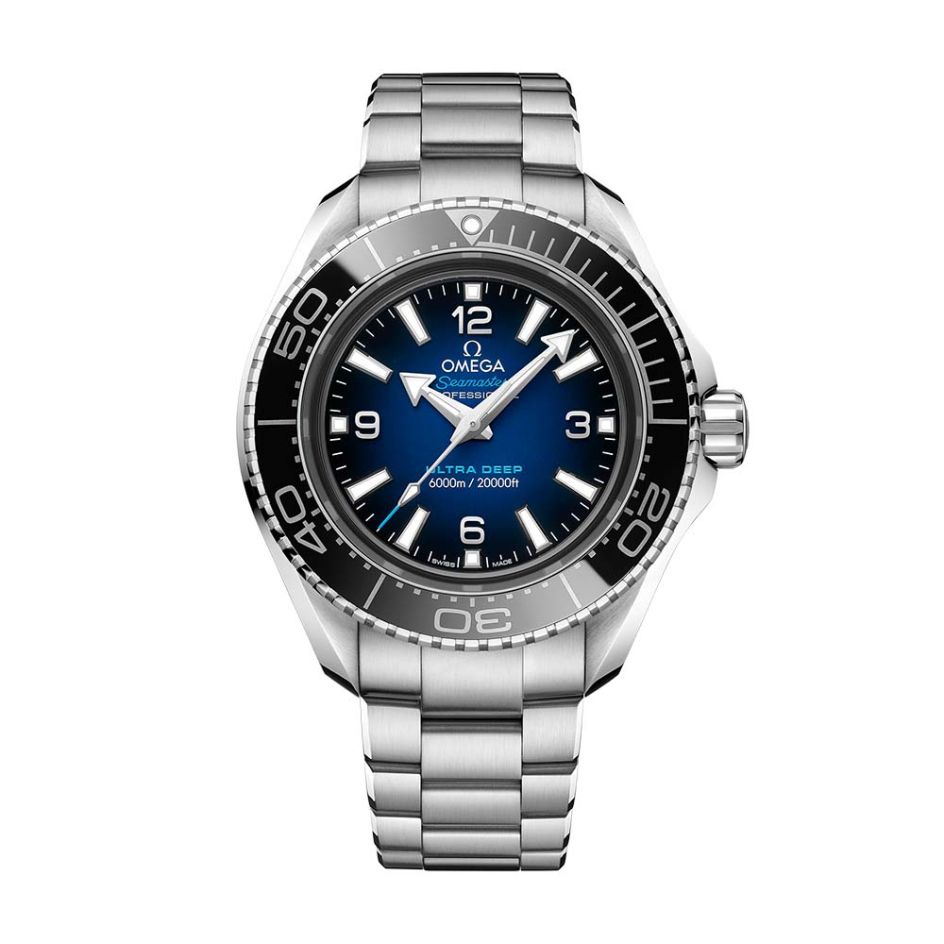OMEGA Seamaster Planet Ocean 6000M Ultra Deep Steel & Blue 45.5MM Watch