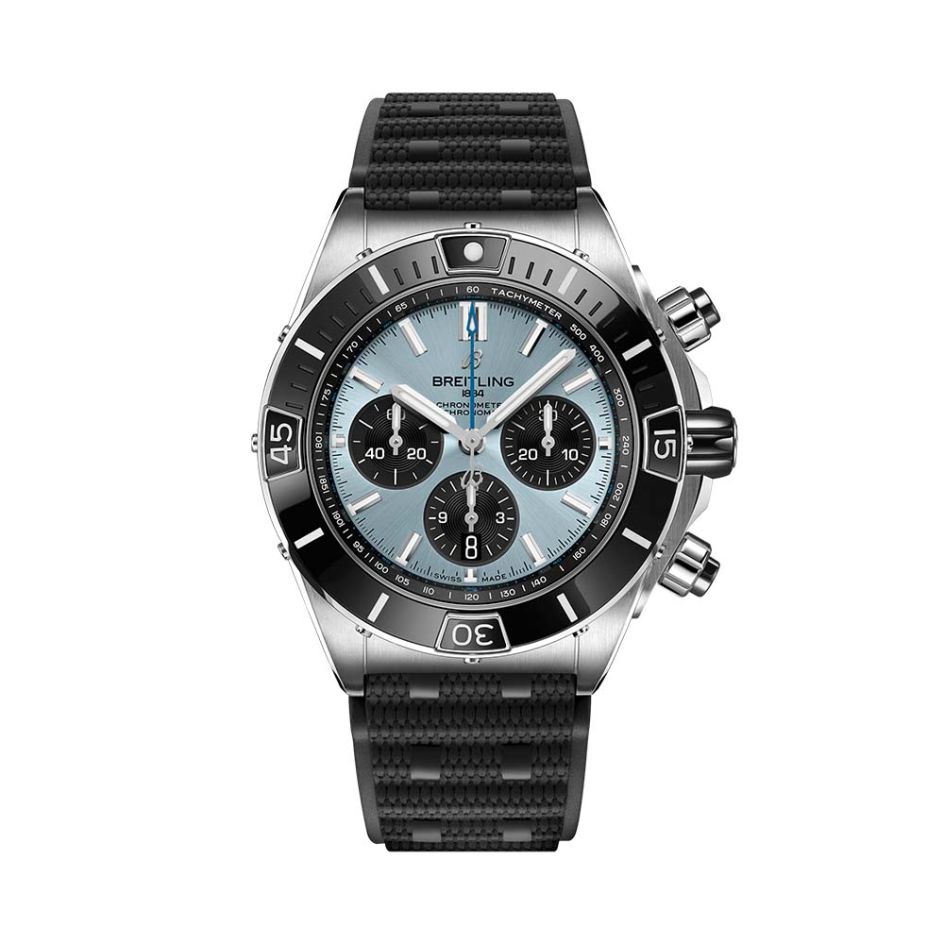 Breitling Super Chronomat B01 Steel & Ice Blue 44MM Chronograph watch