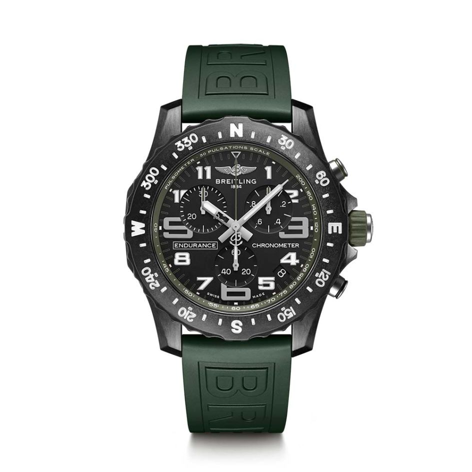 Breitling Endurance Pro 44 Breitlight® Green Chronograph Watch