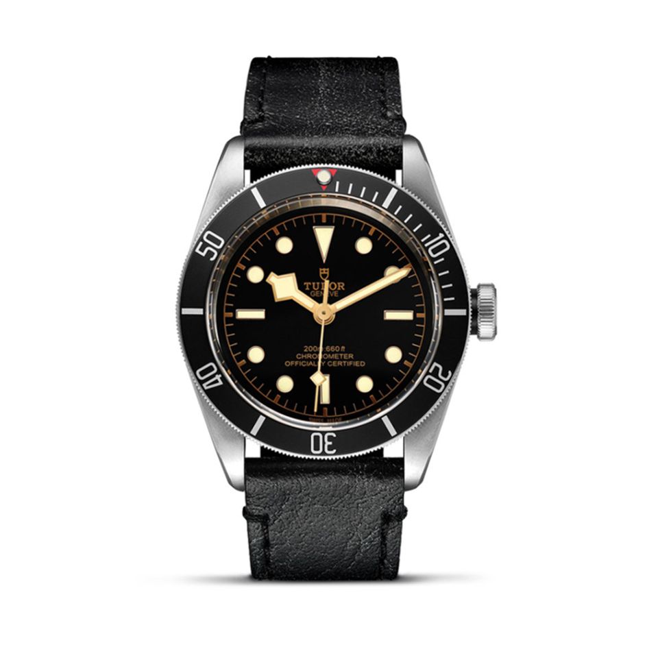 TUDOR Heritage Black Bay Leather 41mm Automatic Men's Watch