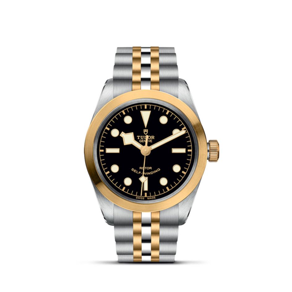 TUDOR Black Bay Steel & 18 ct Gold Black Dial 36 mm Watch