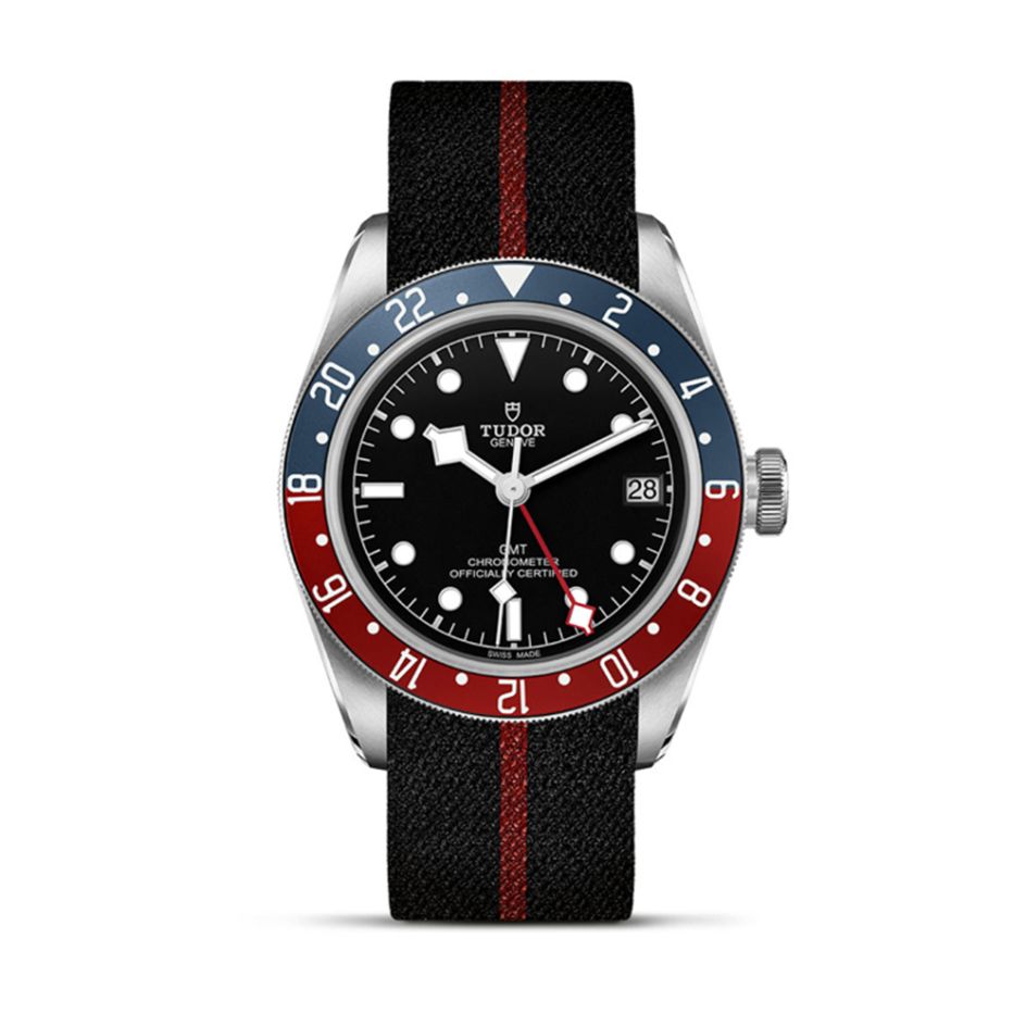 TUDOR Black Bay GMT Black Fabric 41MM Automatic Men's Watch