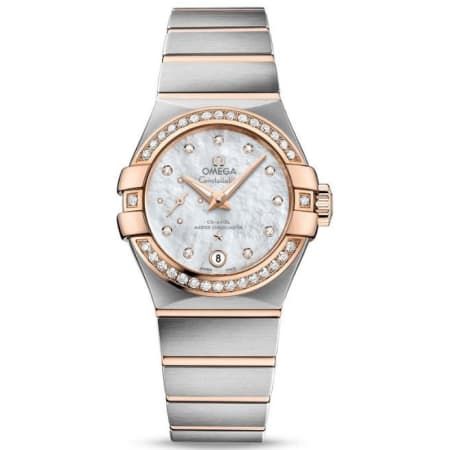 OMEGA Constellation Diamond Two-Tone 27 mm Ladies Watch