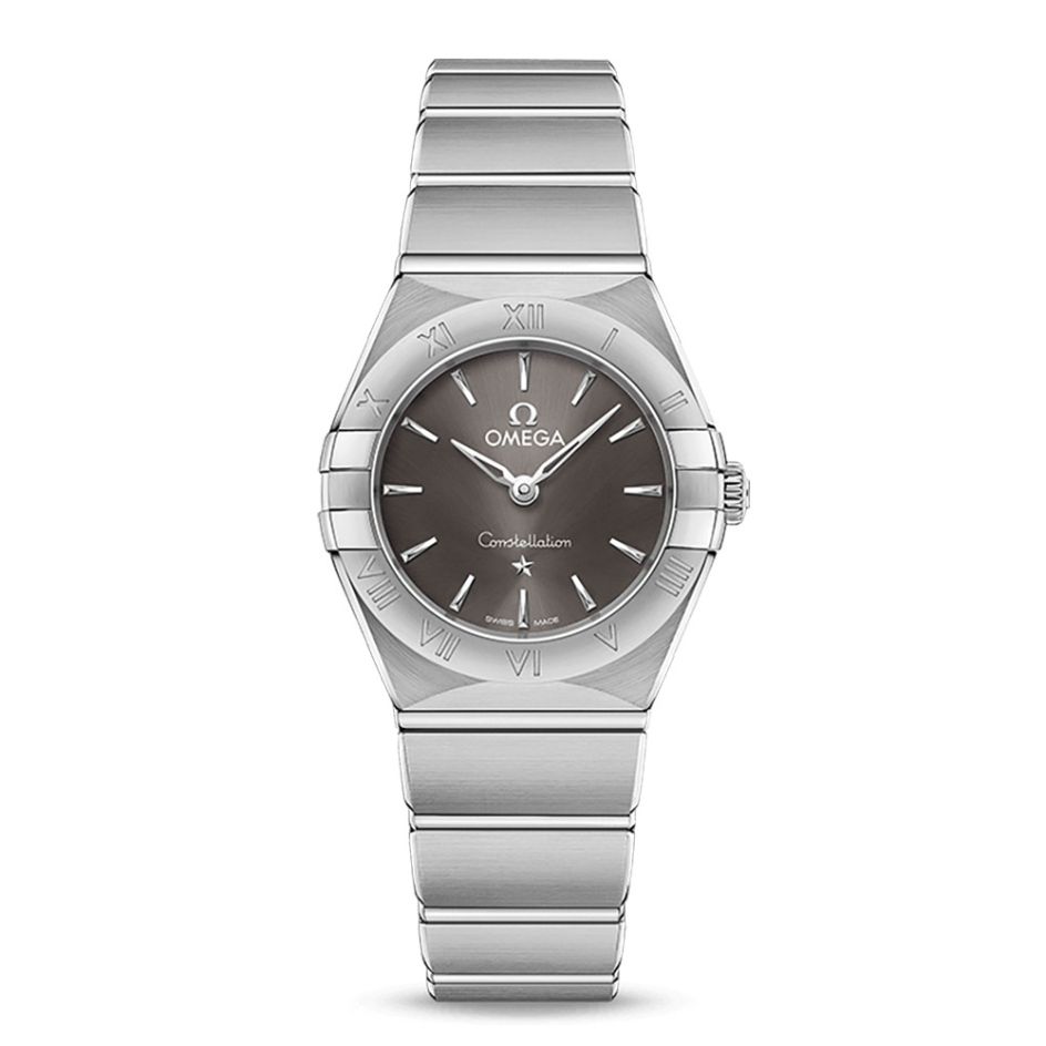 OMEGA Constellation Manhattan Steel & Grey 25mm Women's Watch