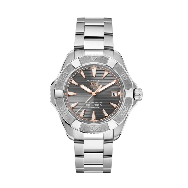 TAG Heuer Aquaracer Professional 200 Solargraph Titanium Grey 40MM Watch