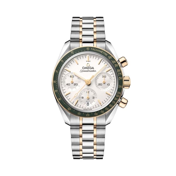 OMEGA Speedmaster 38 Moonshine Gold and Steel 38MM Chronograph Watch - 1