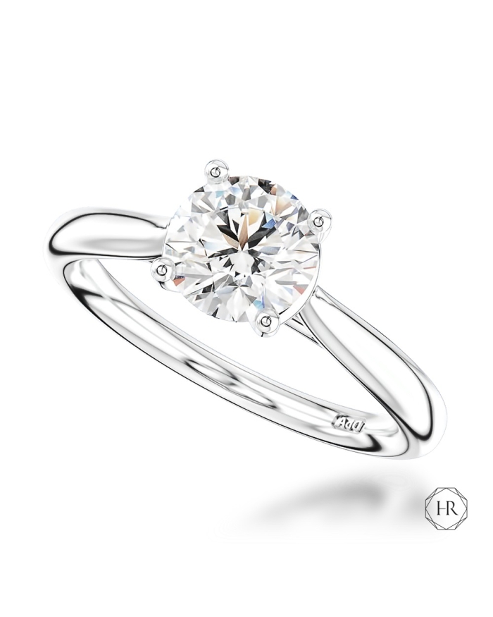 Engagement Ring - Platinum 1.00ct Diamond Solitaire Ring