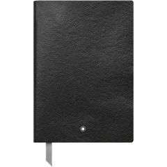 Montblanc Fine Stationery Black Leather Lined Notebook