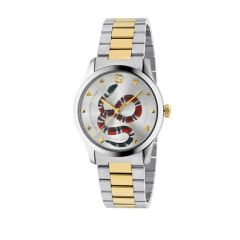 Gucci G-Timeless Kingsnake Steel Two-Tone 38 mm Watch