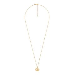 Gucci Small Double G 18 ct Gold Running Necklace