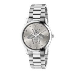 Gucci G-Timeless Stainless Steel Monochrome 38mm Watch