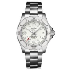 Breitling Superocean Automatic 36 Steel & White Women's Watch