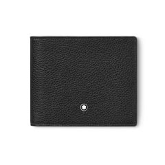 Montblanc Meisterst&uuml;ck Soft Grain Black Leather 8CC Wallet