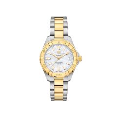 TAG Heuer Aquaracer Pearl Dial Steel & Gold 32MM Watch