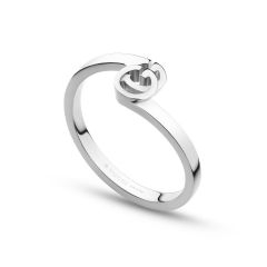Gucci GG Running 18 CT White-Gold Ring