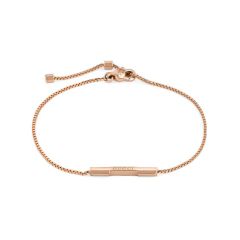Gucci Link To Love 18CT Rose-Gold Bracelet