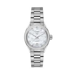 TAG Heuer Carrera Steel Diamond Bezel & Mother of Pearl 29MM Watch