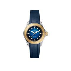 TAG Heuer Aquaracer Professional 200 Steel Gold & Blue 30MM Watch