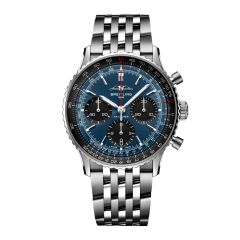 Breitling Navitimer B01 Chronograph Steel & Blue Dial 41MM Men&rsquo;s Watch
