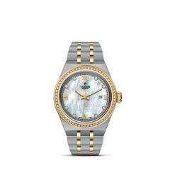 TUDOR Royal Steel Yellow-Gold & Diamond 28MM Women's Watch