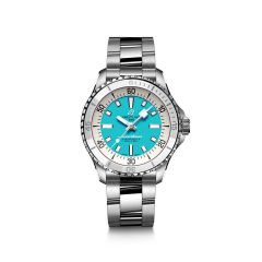 Breitling Superocean Automatic 36MM Steel & Turquoise Dial Watch