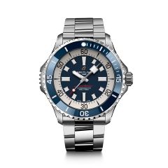 Breitling Superocean Automatic 46MM Steel & Blue Dial Watch