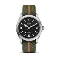 TUDOR Ranger Steel & Green Strap 39MM Automatic Watch
