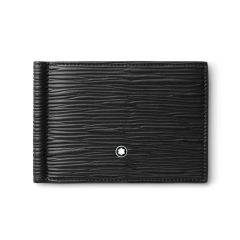 Montblanc Meisterst&uuml;ck 4810 Textured Black Leather 6CC Wallet