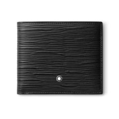 Montblanc Meisterst&uuml;ck 4810 Textured Black Leather 8CC Wallet