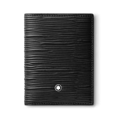 Montblanc Meisterst&uuml;ck 4810 Textured Black Leather 4CC Card Holder