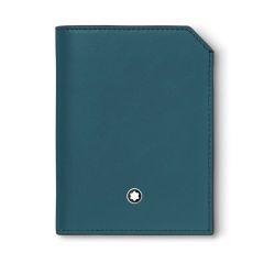 Montblanc Meisterst&uuml;ck Selection Blue Leather 4CC Mini Wallet