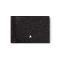 Montblanc Sartorial Black Leather 6CC Wallet & Money Clip